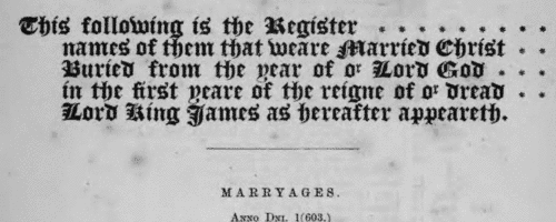 Wandsworth Brides (1740)