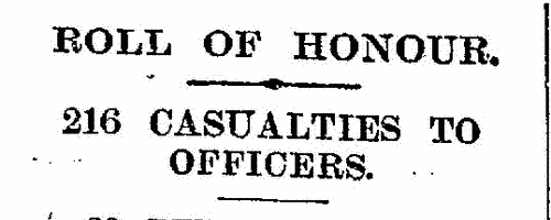 Soldiers wounded: Black Watch (1916)