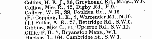 Members of Wheatsheaf Cycling Club, Islington
 (1927)