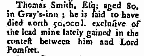 People in the News
 (1773)