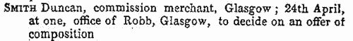 Scottish Bankrupts
 (1835)