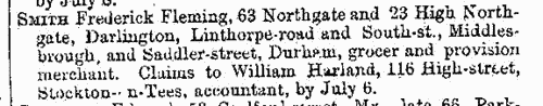 Bankrupts, Assignees, Trustees and Solicitors
 (1880)