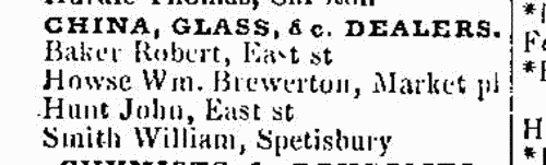 Inhabitants of Dorset
 (1830)