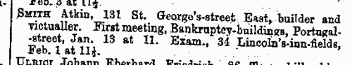 Bankrupts, Assignees, Trustees and Solicitors
 (1887)