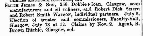 Scottish Debtors, Insolvents and Bankrupts
 (1887)