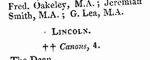 Churchmen and church officers in England and Wales
 (1841)