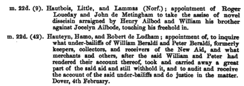 Patent Rolls: entries for Bedfordshire
 (1277-1278)