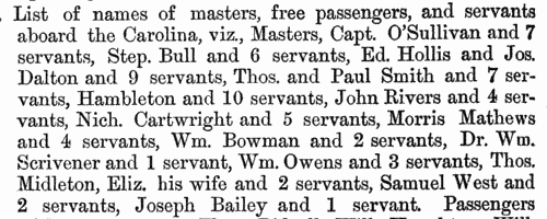 British settlement of America and the West Indies
 (1669)