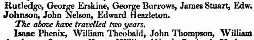 Wesleyan Methodist preachers on trial
 (1810-1811)