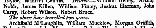 Wesleyan Methodist preachers on trial
 (1811-1812)