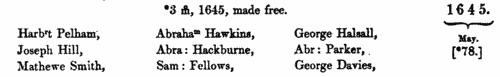 Massachusetts Bay freemen (1642-1649)