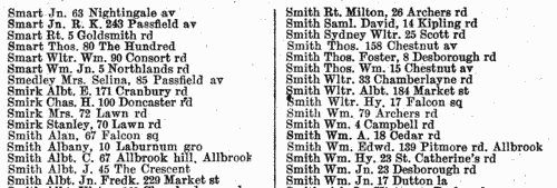 Residents, officials and traders of Eastleigh
 (1956)