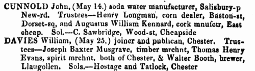 Assignments of bankrupts' estates in England and Wales
 (1858)