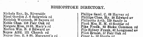 Residents, officials and traders of Bishopstoke (1956)