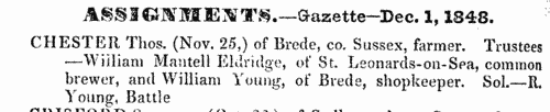 Trustees and solicitors in England and Wales
 (1849)