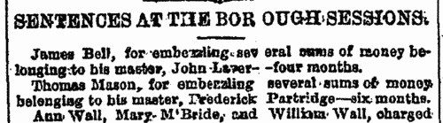 Liverpool Victims of Crime
 (1857)