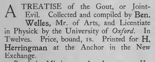 London Booksellers (1669)