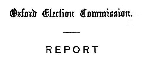 Corrupt Electors in Oxford (1880)
